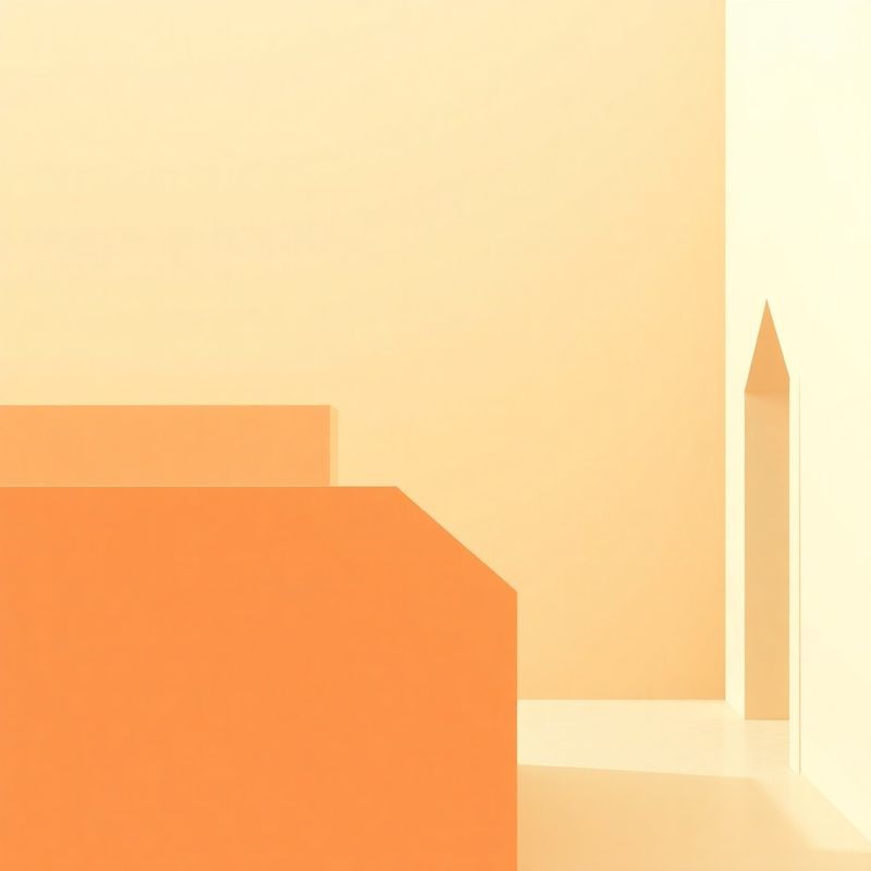 Abstract terracotta-cream gradient representing scalable pricing tiers